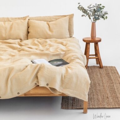 Chamomile Linen Duvet Cover Set